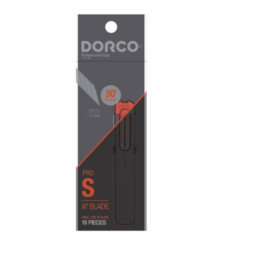 Estuche Dorco 10 hojas 30°de 9 mm - Imagen 3