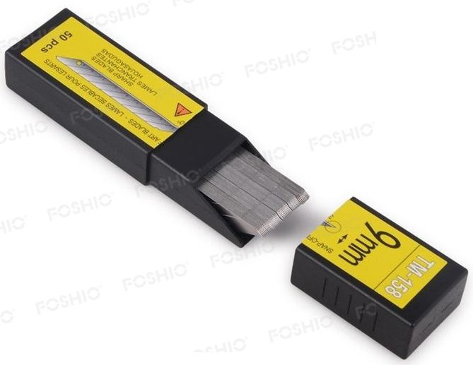 Estuche Repuesto Carbono 50 hojas 30°de 9 mm Steel Blade - Imagen 4